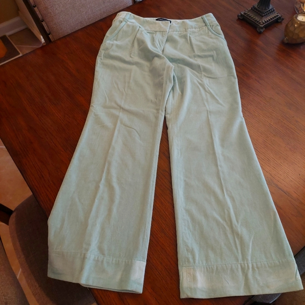Victoria's Secret Vintage Aqua Velvet trousers